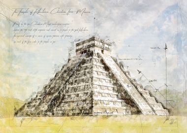 Maya Pyramid Mexico