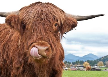 Cute Highland Cow 1