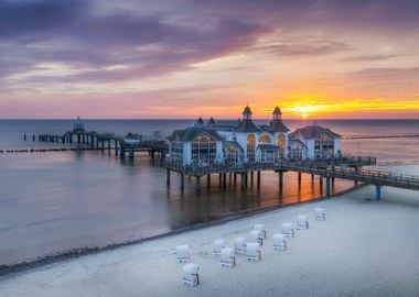 BALTIC SEA Sellin Pier 