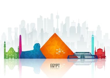 Egypt Colorful Landmarks