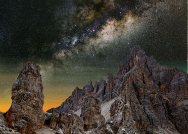 The Dolomites at night 5