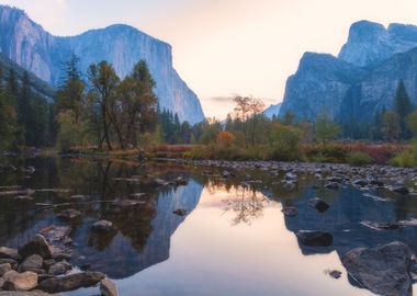 Valley at Sunrise