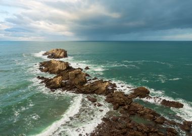 Sea viewpoint landscape