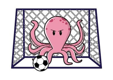 Octopus Soccer Goalkeeper