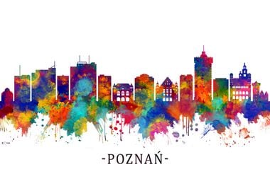 Poznan Poland Skyline