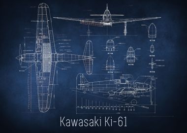 Kawasaki Ki 61 Blueprint