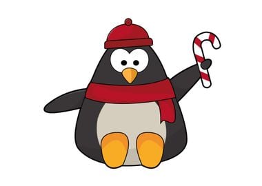 Penguin Scarf Cap