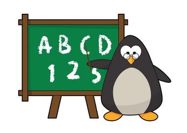 Penguin Blackboard