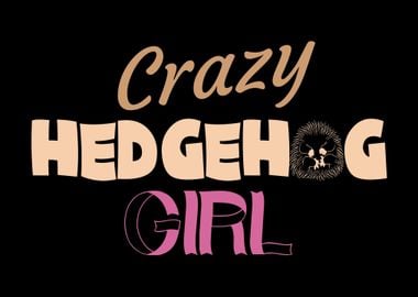 Crazy Hedgehog Girl