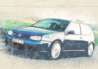 Volkswagen Golf R32 2004