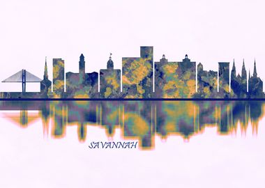 Savannah USA Skyline