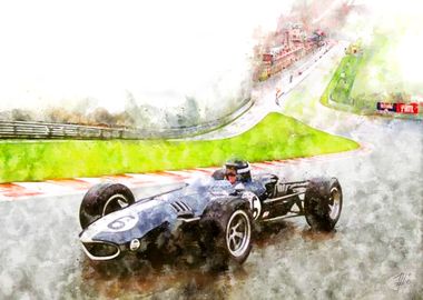 Dan Gurney at Eau Rouge