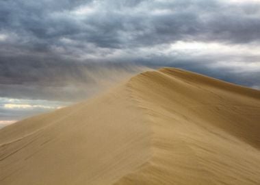 Cloudy Desert