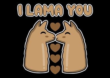 Valentines Day Gift Lama