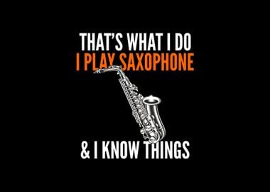 I Play Saxophone Funny