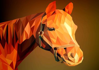 Abstract Horse 