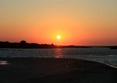 Elafonisi beach sunshine