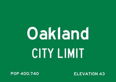 OAKLAND CITY LIMIT