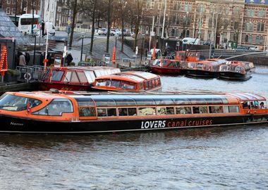 Amsterdam canal boat trip