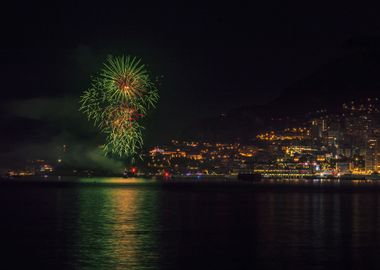 Fireworks in Monaco