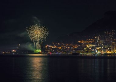 Fireworks in Monaco