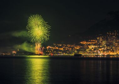 Fireworks in Monaco