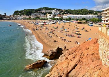 Tossa del Mar panorama