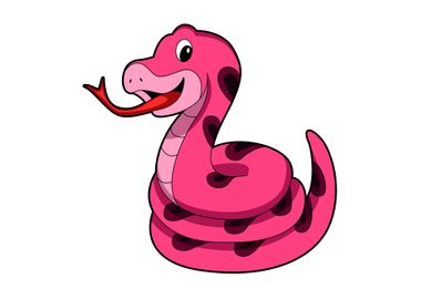 Snake pink