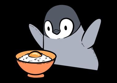 Penguin Bibimbap Penguin L