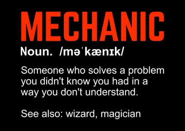 Mechanic Definition Design