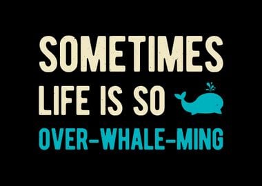 Funny Whale Pun