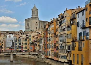 Cityscape Girona 