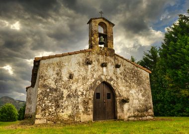 Old abandoned hermitage