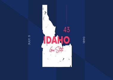 Idaho map