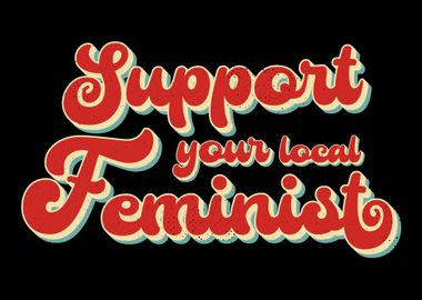 70s Feminist Retro Vintage