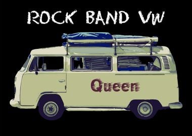 MUSIC ROCKBAND CAMPERVAN