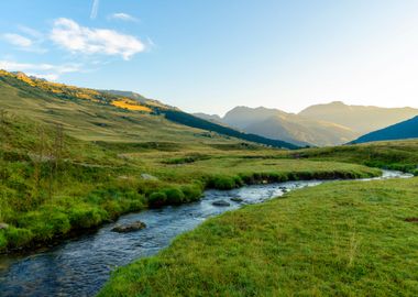 Stream in Baqueira