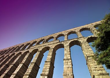 Aqueduct in Segovia 01