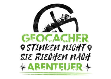 Lustiger Geocache Spruch