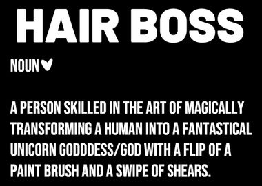 Hair Boss Cosplayer or Hai