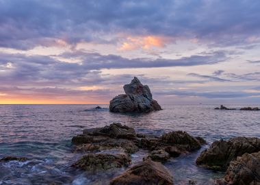 Cala dels Frares in Lloret