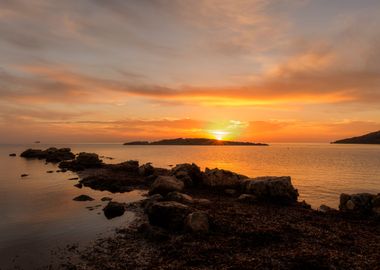 Sunrise from the Ibiza