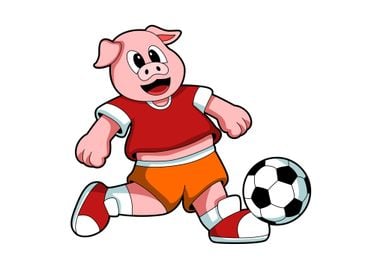 Pig Soccer Sports