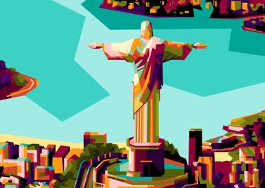 Christ the Redeemer Popart