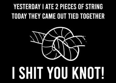 Shit You Knot Pun Lover Gi