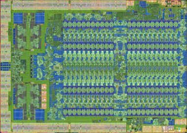 Xbox OneX AMD APU Die Shot