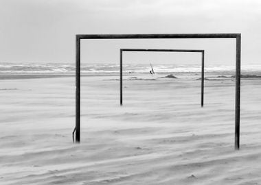 Deserted beach 