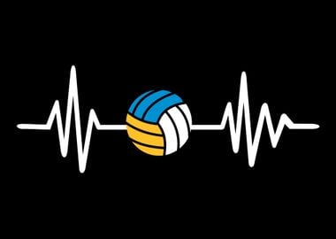 Beach volleyball heartbeat