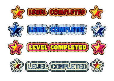 Level completed stars misc