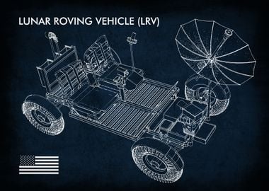 LUNAR ROVING VEHICLE METAL